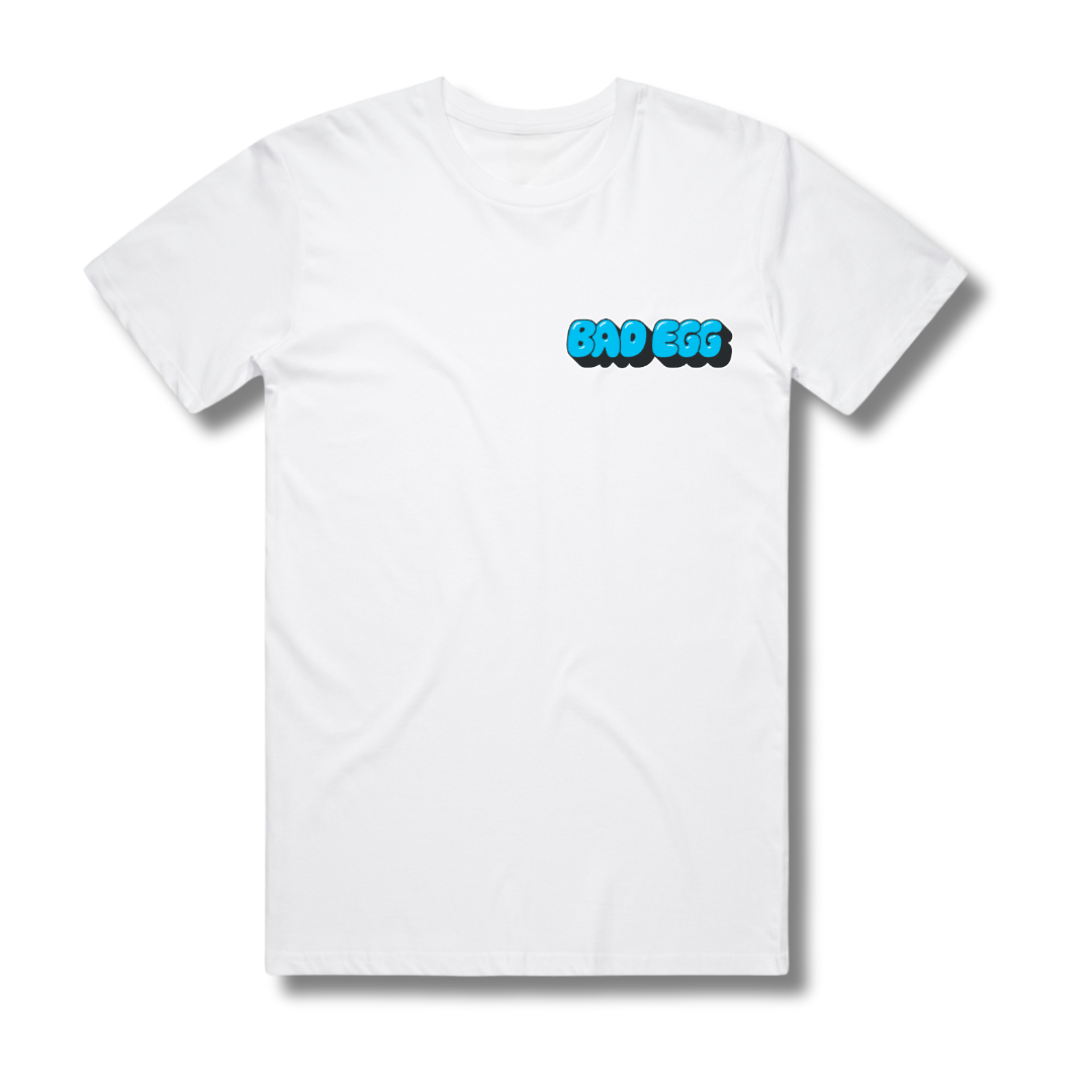 Bad Bubble Tee - White