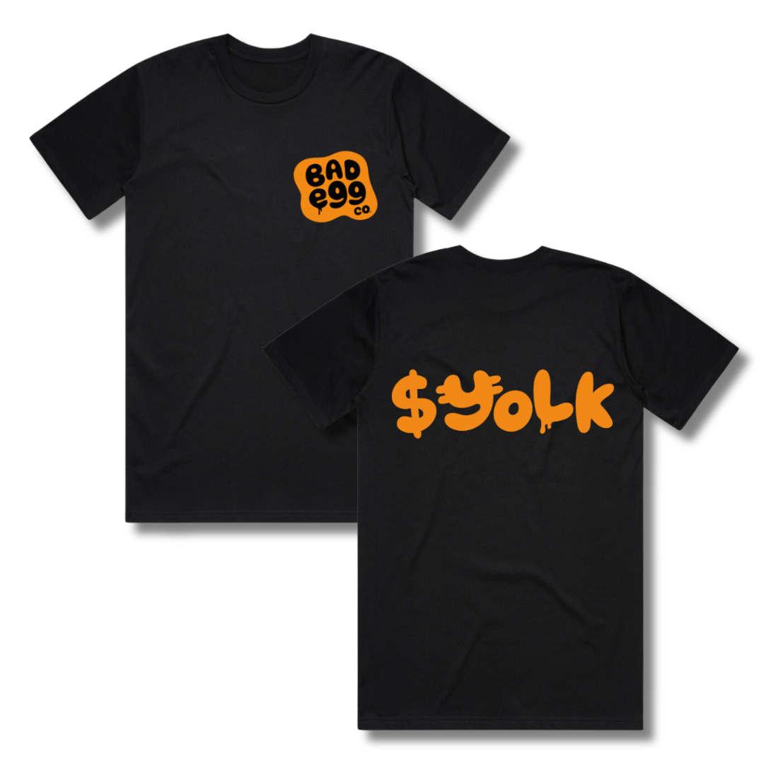 $Yolk Tee - Black