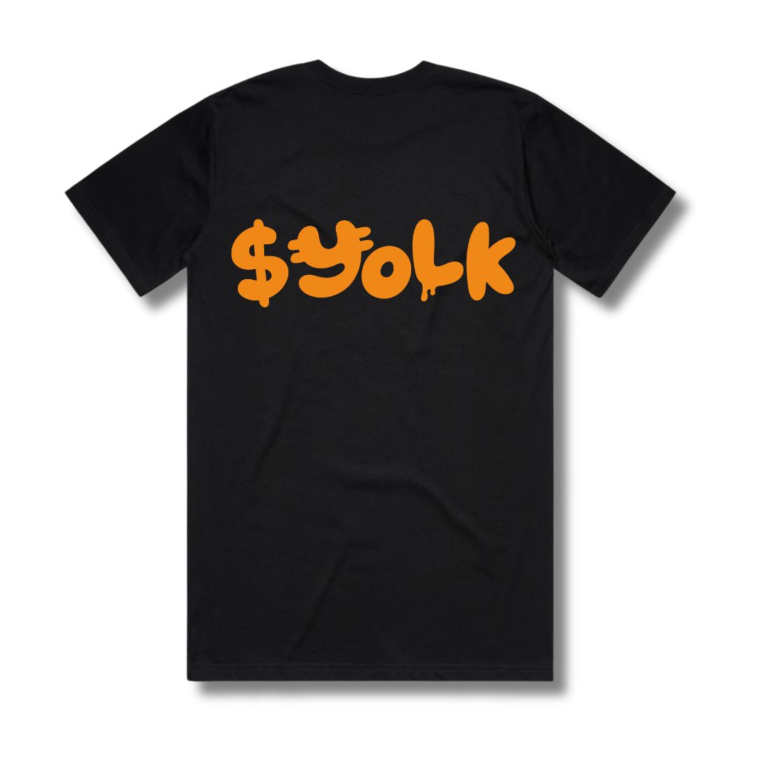 $Yolk Tee - Black